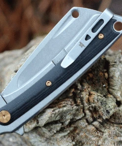 Buck Knives Buck 263 HiLine Flipper - Gray Aluminum and Blk G-10 (3.25" D2 Cleaver SW) 7 Buck Knives Buck 263 HiLine Flipper - Gray Aluminum and Blk G-10 (3.25" D2 Cleaver SW) -Knifeworks Sales Store BU263GYS.3 21311.1633448520