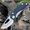 Buck Knives Budgie 0417BKS, 2" CPM-S35VN Satin Drop Point Plain Blade, Black G-10 Handle