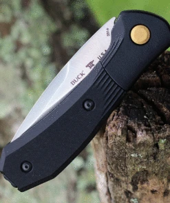 Buck Knives Buck Paradigm Shift Automatic 591BKS, 3" S35VN Drop Point Blade, Black G-10 Handle -Knifeworks Sales Store BU591BKS.4 77283.1626798206