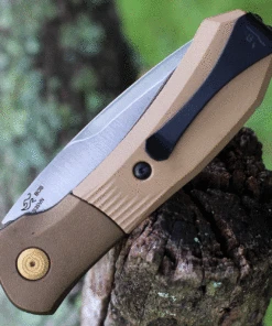 Buck Knives Buck Paradigm Shift Automatic 591BRS, 3" S35VN Drop Point Blade, Brown G-10 Handle -Knifeworks Sales Store BU591BRS.2 72927.1626797832