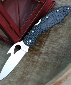 Byrd Knives Byrd Cara Cara 2 Emerson Opener BY03PBK2W, 3.75" 8Cr13MoV Plain Blade, Black FRN Handle