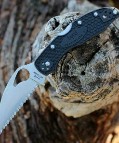 Byrd Knives Byrd Meadowlark 2 - Blk FRN (2.96" 8Cr13MoV SpyderEdge) BY04SBKWC2