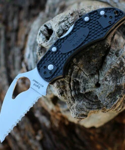 Byrd Knives Byrd Robin 2 - Blk FRN (2.35" 8Cr13MoV SpyderEdge) BY10SBKWC2