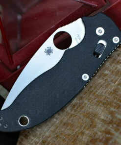 Spyderco Knives Spyderco C101GP2 Manix 2 G-10, 3.37" CPM S30V Plain Blade -Knifeworks Sales Store C101GP2.2 53637.1575494088