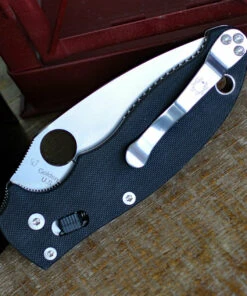 Spyderco Knives Spyderco C101GP2 Manix 2 G-10, 3.37" CPM S30V Plain Blade -Knifeworks Sales Store C101GP2.3 60565.1575494088