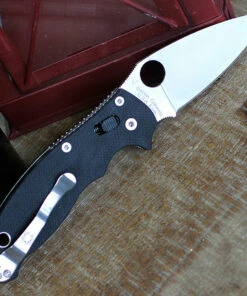 Spyderco Knives Spyderco C101GP2 Manix 2 G-10, 3.37" CPM S30V Plain Blade -Knifeworks Sales Store C101GP2 96942.1575494088