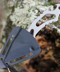 CIVIVI Knives CIVIVI Kiri EDC Neck Knife C2001A, 5.0" 9Cr18MoV Gray Stonewashed Blade, Kydex Neck Sheath -Knifeworks Sales Store C2001A 56077.1596830281