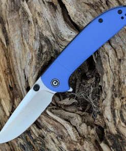 CIVIVI Knives CIVIVI Badlands Vagabond C2019C, 3.25" 9Cr18MoV Satin Drop Point Blade, Blue FRN Handles