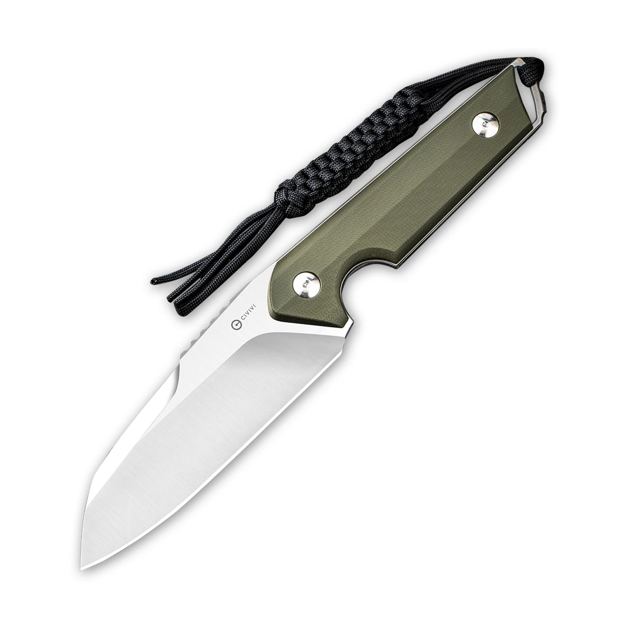 CIVIVI Knives CIVIVI Kepler C2109A, 4.48" 9CR18Mov Satin Plain Blade, OD Green G-10 Handle 1 CIVIVI Knives CIVIVI Kepler C2109A, 4.48" 9CR18Mov Satin Plain Blade, OD Green G-10 Handle