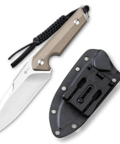 CIVIVI Knives CIVIVI Kepler C2109B, 4.48" 9CR18Mov Satin Plain Blade, Tan G-10 Handle -Knifeworks Sales Store C2109B Kepler 1 24891.1621527697