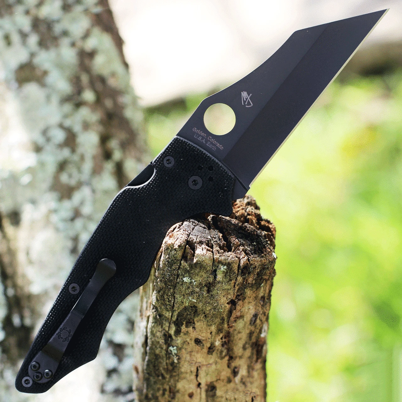 Spyderco Knives Spyderco Yojumbo - Blk G10 (4" CPM S30V Blk Wharncliffe) C253GPBBK 2 Spyderco Knives Spyderco Yojumbo - Blk G10 (4" CPM S30V Blk Wharncliffe) C253GPBBK - Image 2
