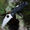 Spyderco Knives Spyderco RockJumper C254SBK, 3.08" VG-10 SpyderEdge Blade, Black FRN Handle