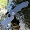 Spyderco Knives Spyderco Stovepipe - Titanium (2.8" CPM 20CV SW) C260TIP
