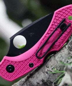 Spyderco Knives Spyderco Dragonfly 2 Pink C28FPPNSV30VBK2, 2.28" CPM S30V Black Plain Blade, Pink FRN Handle -Knifeworks Sales Store C28FPPNS30VBK2.1 85094.1621433544