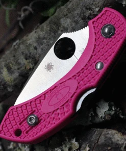 Spyderco Knives Spyderco Dragonfly 2 Pink Heals C28FPPNSV30V2, 2.28" CPM S30V Satin Plain Blade, Pink FRN Handle -Knifeworks Sales Store C28PPNS30V2.2 58807.1621454414