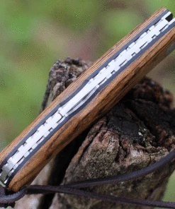 Castillo Knives Muralla Folding Lockback, C2BOW, 3.5" Sandvik 14C28N Plain Blade, Bocote Wood Handle -Knifeworks Sales Store C2BOW.3 62836.1636051195