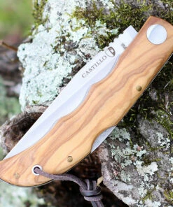 Castillo Knives Castillo Tagus - Olivewood (3.6" 14C28N Satin) C5OLW -Knifeworks Sales Store C5OLW.3 99827.1639078226