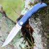 Castillo Knives Castillo Tagus - River Blue Micarta (3.6" 14C28N Satin) C5RBM