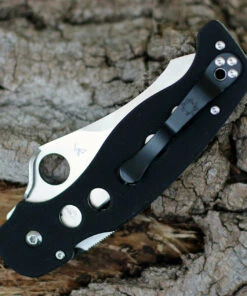 Spyderco Knives Spyderco C70GP2 A.T.R 2, 3.23 in. CPM S30V Plain Blade, G-10 Handles -Knifeworks Sales Store C70GP2.2 56766.1609364046