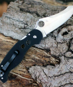 Spyderco Knives Spyderco C70GP2 A.T.R 2, 3.23 in. CPM S30V Plain Blade, G-10 Handles -Knifeworks Sales Store C70GP2 08943.1609364046