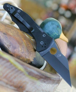 Spyderco Knives Spyderco Yojimbo 2 C85GPBBK2, 3.20" CPM S30V Black Plain Blade, Black G-10 Handle -Knifeworks Sales Store C85GPBBK2 80863.1581107493