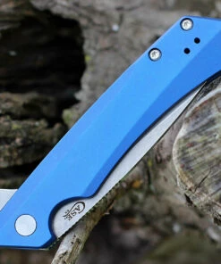 Case Kinzua - Blue Aluminum (3.4" S35VN SW Tanto ) 64663 -Knifeworks Sales Store CA64663.3 06203.1641500688