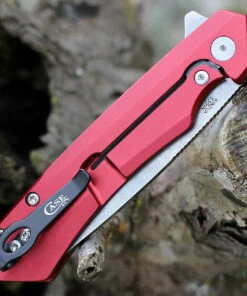 Case Kinzua - Red Aluminum (3.4" S35VN SW Tanto ) 64664 -Knifeworks Sales Store CA64664.2 66926.1641501098