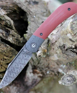 CIVIVI Knives CIVIVI Appalachia Drifter II Burgundy G10 (3" Blk Damascus) C19010C-DS4