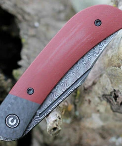 CIVIVI Knives CIVIVI Appalachia Drifter II Burgundy G10 (3" Blk Damascus) C19010C-DS4 -Knifeworks Sales Store CIVC19010CDS4.3 60062.1641415786