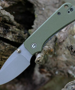 CIVIVI Knives CIVIVI Baby Banter - Green G10 (2.34" Gray SW Nitro-V) C19068S-5