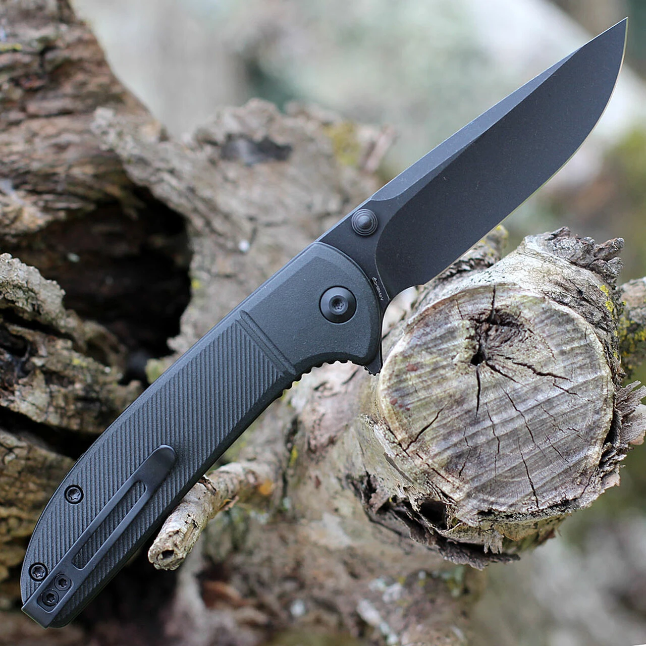 CIVIVI Knives CIVIVI Badlands Vagabond - Blk FRN (3.25" Blk SW 9Cr18MoV) C2019E 2 CIVIVI Knives CIVIVI Badlands Vagabond - Blk FRN (3.25" Blk SW 9Cr18MoV) C2019E - Image 2