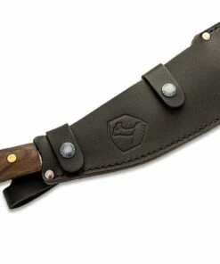 Condor Village Parang Machete CTK419-12SS 12" SS 420 HC Stainless Steel Blade Walnut Handle and Leather Sheath -Knifeworks Sales Store CN41912SS 3 07332.1588087551