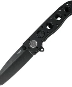CRKT M16 Deadbolt - Blk Alum. (3.1" Blk SW D2 Tanto) M16-02DB