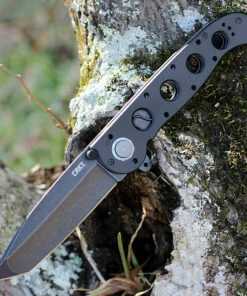 CRKT Carson Deadbolt Tanto - Blk Alum. (3.89" D2 Blk) M16-04DB