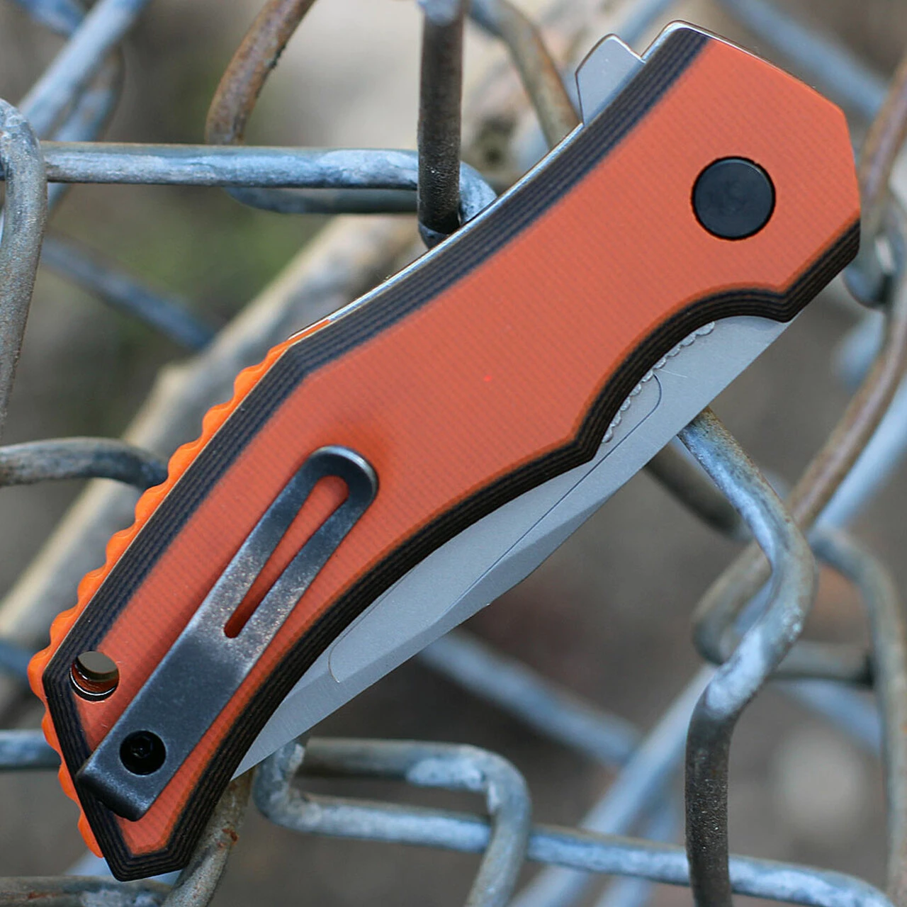 CRKT Fawkes - Orange G10 (2.75" 4116 Bead Blast) 2372 5 CRKT Fawkes - Orange G10 (2.75" 4116 Bead Blast) 2372 - Image 5