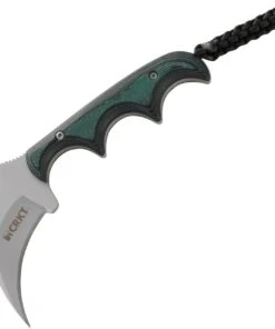 CRKT Keramin Neck Knife Black & Green (2.3" Bead Blast) 2389