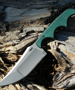 CRKT Minimalist Katana - Green Polymer (3.5" 8Cr13MoV Bead Blast) 2394