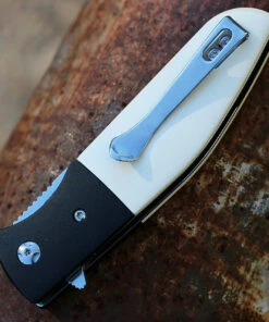 CRKT Kommer Curfew - IWhite Alum. (3.12" 8Cr13MoV Satin) 2867 -Knifeworks Sales Store CR2867.2 46306.1643640616