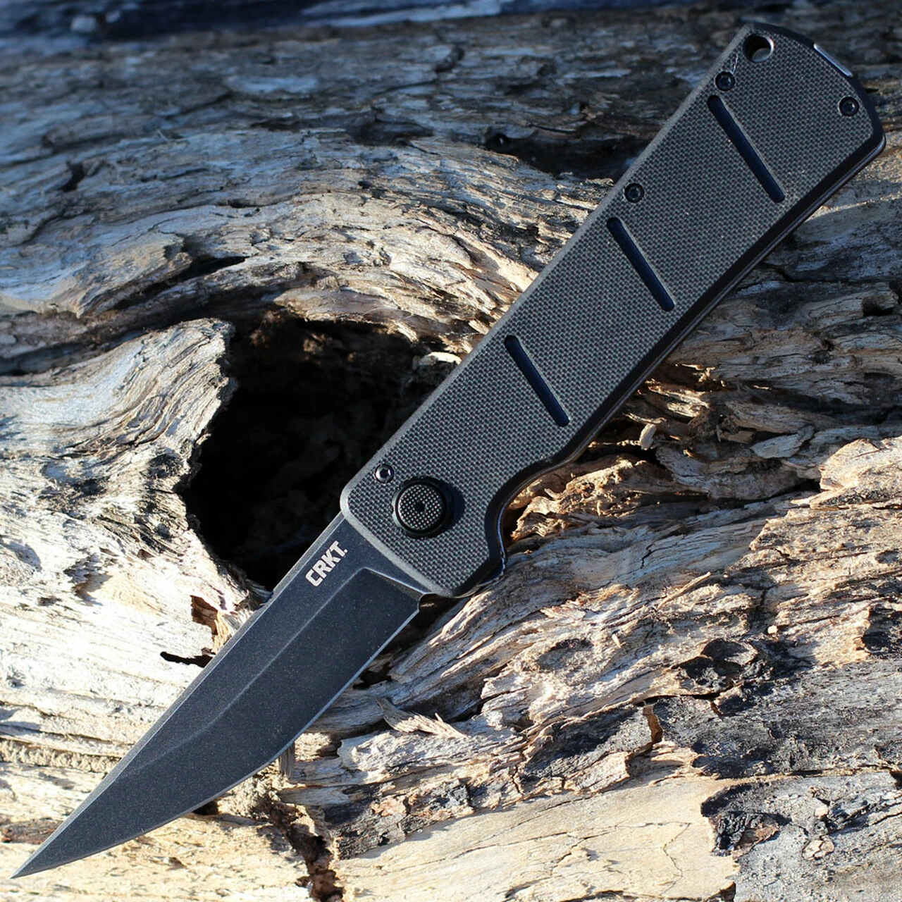 CRKT Inazuma No Ken - Blk G10 (3.68" D2 Blk SW) 2908 1 CRKT Inazuma No Ken - Blk G10 (3.68" D2 Blk SW) 2908