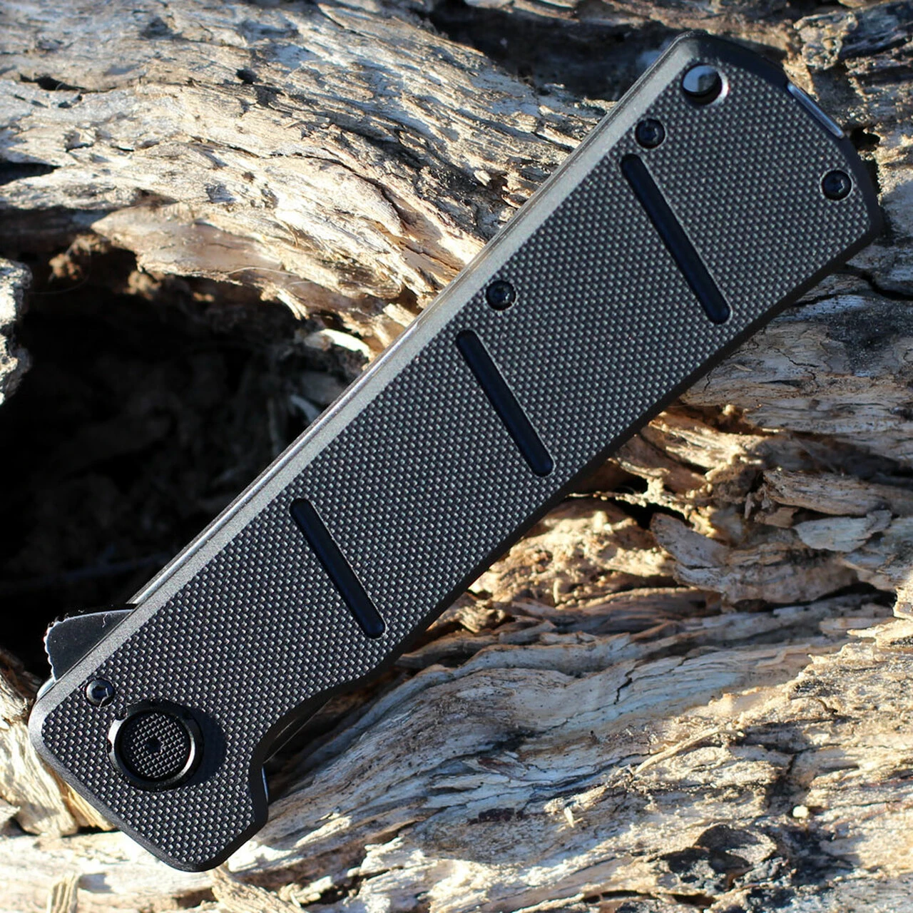 CRKT Inazuma No Ken - Blk G10 (3.68" D2 Blk SW) 2908 3 CRKT Inazuma No Ken - Blk G10 (3.68" D2 Blk SW) 2908 - Image 3