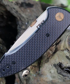 CRKT Avant 4620 Flipper Knife, 3.17" 8Cr14Mov Satin Drop Point Blade, Black Weaved Carbon Fiber Handles 6 CRKT Avant 4620 Flipper Knife, 3.17" 8Cr14Mov Satin Drop Point Blade, Black Weaved Carbon Fiber Handles -Knifeworks Sales Store CR4620.2 11787.1625858115