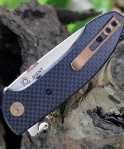 CRKT Avant 4620 Flipper Knife, 3.17" 8Cr14Mov Satin Drop Point Blade, Black Weaved Carbon Fiber Handles 7 CRKT Avant 4620 Flipper Knife, 3.17" 8Cr14Mov Satin Drop Point Blade, Black Weaved Carbon Fiber Handles -Knifeworks Sales Store CR4620.3 79147.1625858115