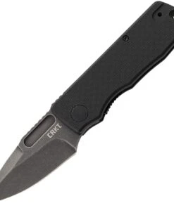 CRKT Journeyer 8Cr12MoV SS Black Stonewash Drop Point, Designed by Liong Mah