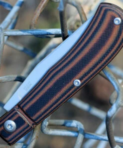 CRKT Rogers Venandi Slip Joint - Blk / Brown G10 (3.12" 8Cr13MoV) 7100 -Knifeworks Sales Store CR7100.3 37228.1643640176