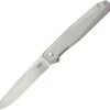 CRKT Facet A/O - Gray SS (3.37" D2 Satin) K230XXP