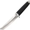 Cold Steel Master Tanto Fixed Blade 13PBN, 6" CPM 3V Tanto Plain Blade, Black Kray-Ex Handle w/ Black Secure-Ex Sheath