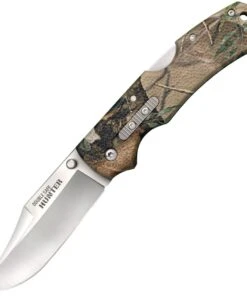Cold Steel Double Safe Hunter CS23JE, 3.50" 8Cr13MoV Satin plain Blade, Camo GFN Handles