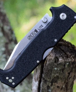 Cold Steel SR1 Lite Black Griv-Ex (4" Satin Clip Point) 62K1 -Knifeworks Sales Store CS62K1.3 13322.1632238942