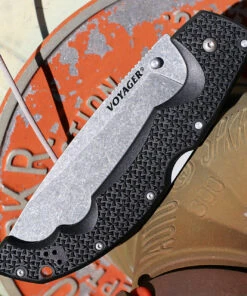 Cold Steel XL Voyager - Black Griv-Ex (5.5" AUS10A) CS-29AXB 6 Cold Steel XL Voyager - Black Griv-Ex (5.5" AUS10A) CS-29AXB -Knifeworks Sales Store CS92AXB 32983.1645028523