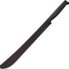 Cold Steel Two Handed Latin Machete 97TM21S, 21" 1055 Carbon Black Matte Plain Edge, Black Polypropylene Handle w/Black Cor-Ex Sheath